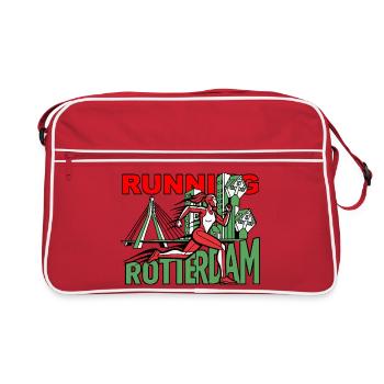 Runner Rotterdam CityRun - Retro Bag - red/white - Front