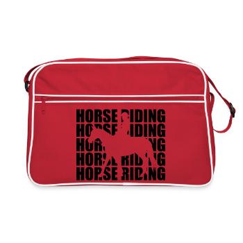 Randonnée amusante - Sac Retro - rouge/blanc - Devant
