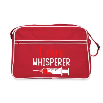 Blood donor Blood donation Blood donation - Retro Bag - red/white - Front