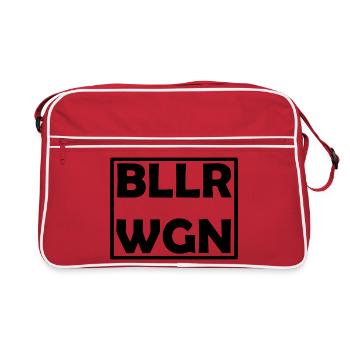 charrette à bras - Sac Retro - rouge/blanc - Devant