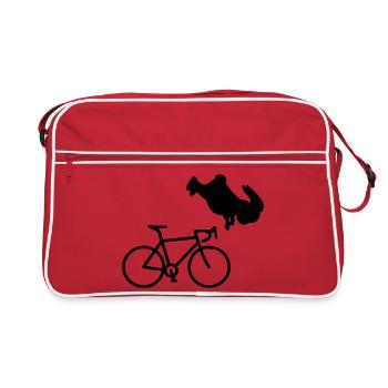 Bicycle Cycling Bunny - Sac Retro - rouge/blanc - Devant