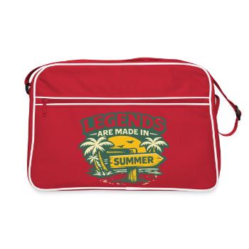 Legends in summer - Retro Bag - red/white - Front