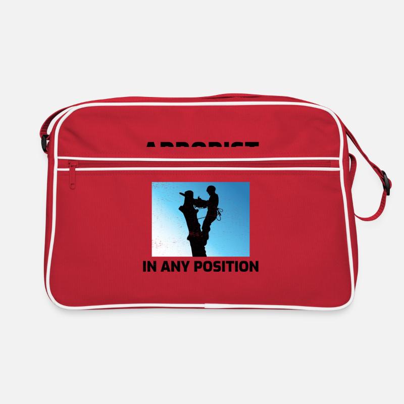 Arborist Tree Surgeon Climber Arboriculture Funny Retro Bag