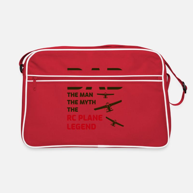 RC Model Planes Airplane Dad Fathers Day Gift Retro Bag