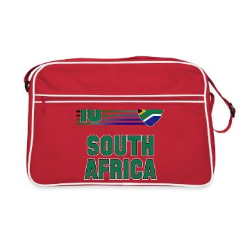 Équipe d’Afrique du Sud de football - Sac Retro - rouge/blanc - Devant