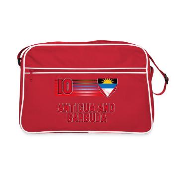 Antigua and Barbuda Football Team - Retro Bag - red/white - Front