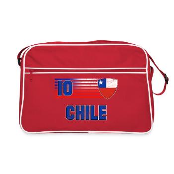 Chile Football Team - Retro Bag - red/white - Front