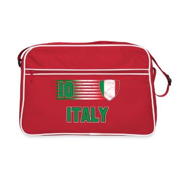 Italy Football Team - Retro Bag - red/white - Front