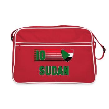Sudan Football Team - Retro Bag - red/white - Front