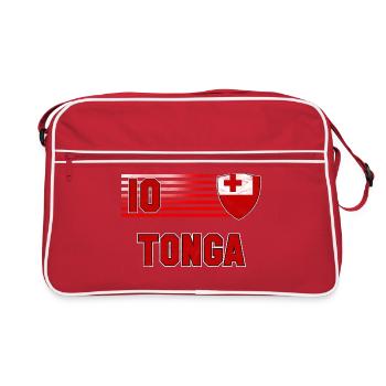 Tonga Football Team - Retro Bag - red/white - Front