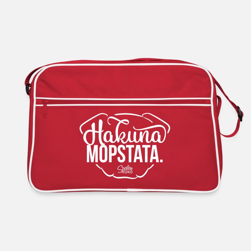 Hakuna Mopstata Retro Tasche