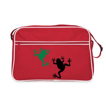 frog - Retro Bag - red/white - Front
