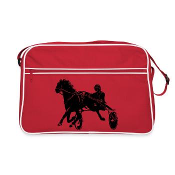 Trotteurs trotteurs - Sac Retro - rouge/blanc - Devant