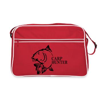 Carp Hunter - Retro Bag - red/white - Front