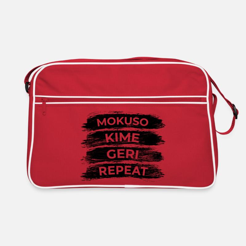 Karate Techniques Retro Bag