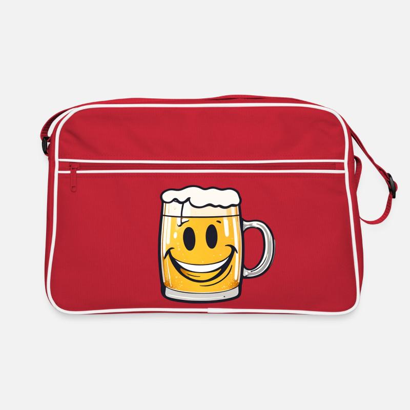 Fröhliches Bier! Retro Tasche