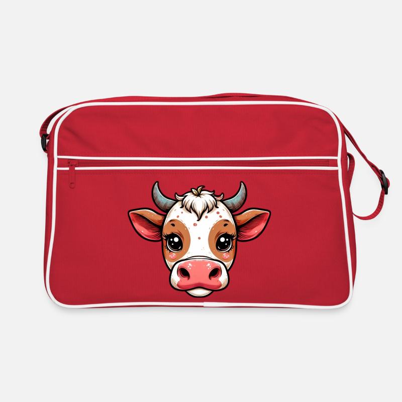 Kuh Retro Tasche