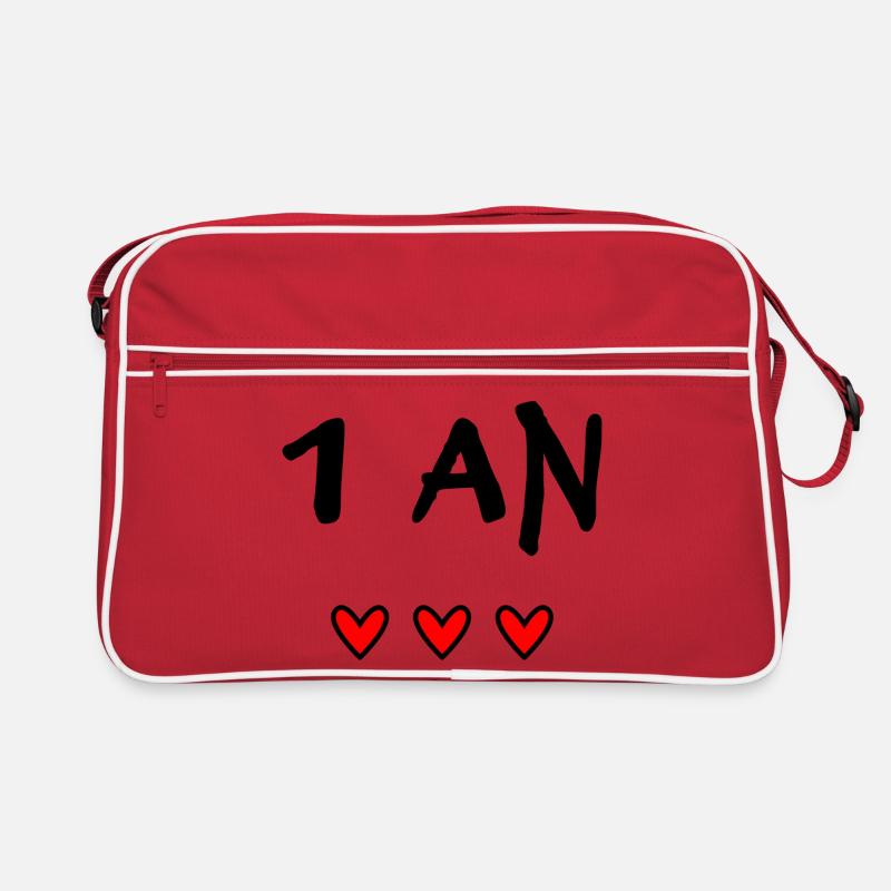 1. 1 year. 1st ANNIVERSARY. 1 YEAR ANNIVERSARY ANNIVERSARY. ANNI Retro Bag
