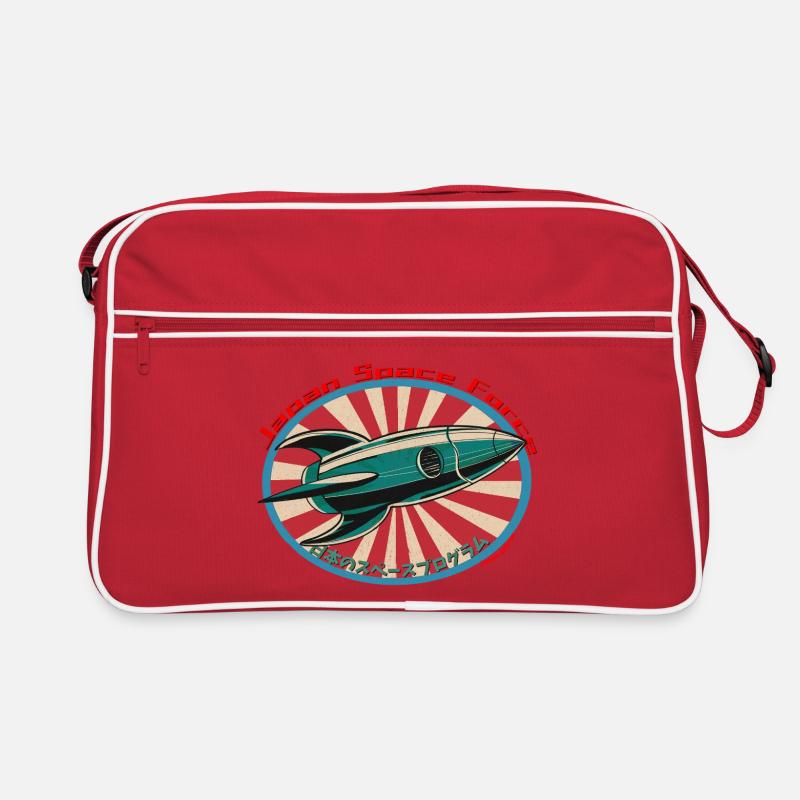 Fusée spatiale rétro - Japan Space Force Sac Retro