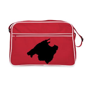 Malle Outline - Retro Bag - red/white - Front