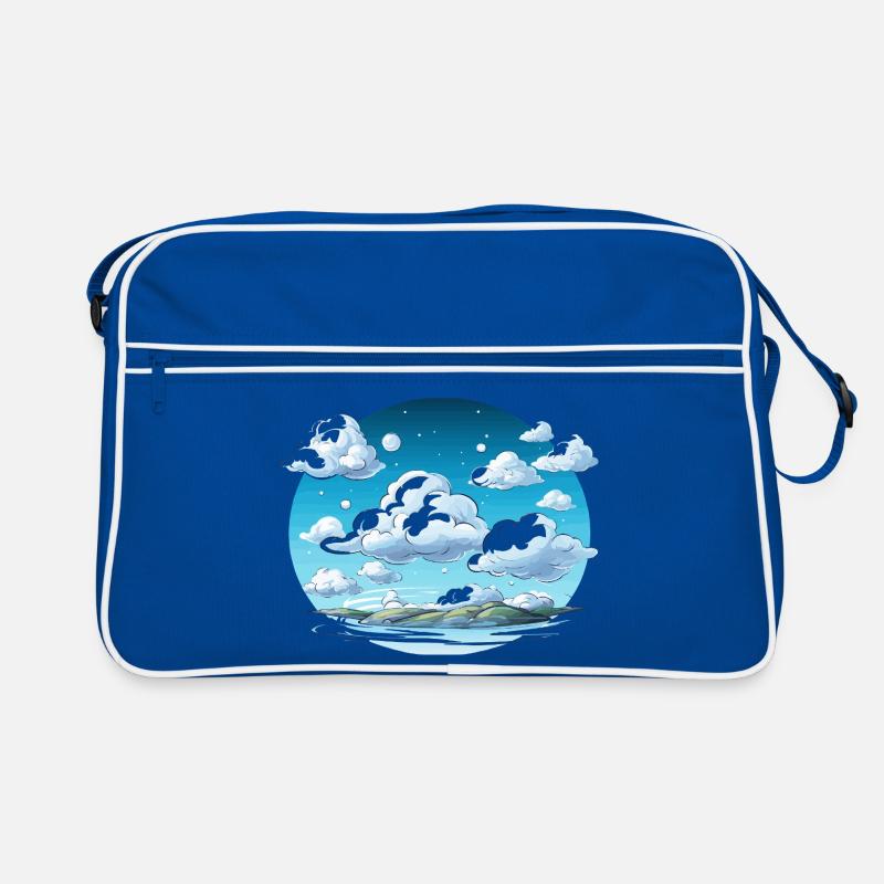 Sky clouds over the Archipelago Retro Bag