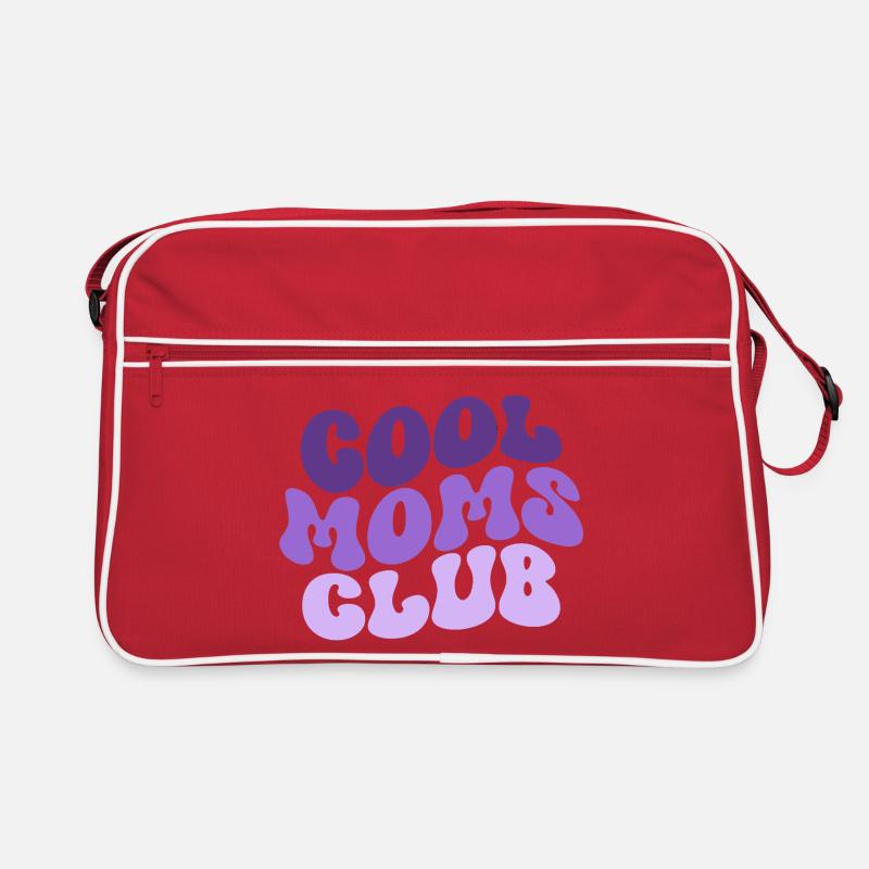 Cool Moms Club - Muttertag Mama Geschenk Retro Tasche