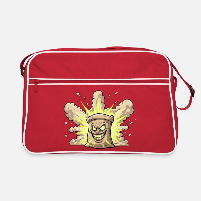 Explosive Sack Cartoon Retro Bag