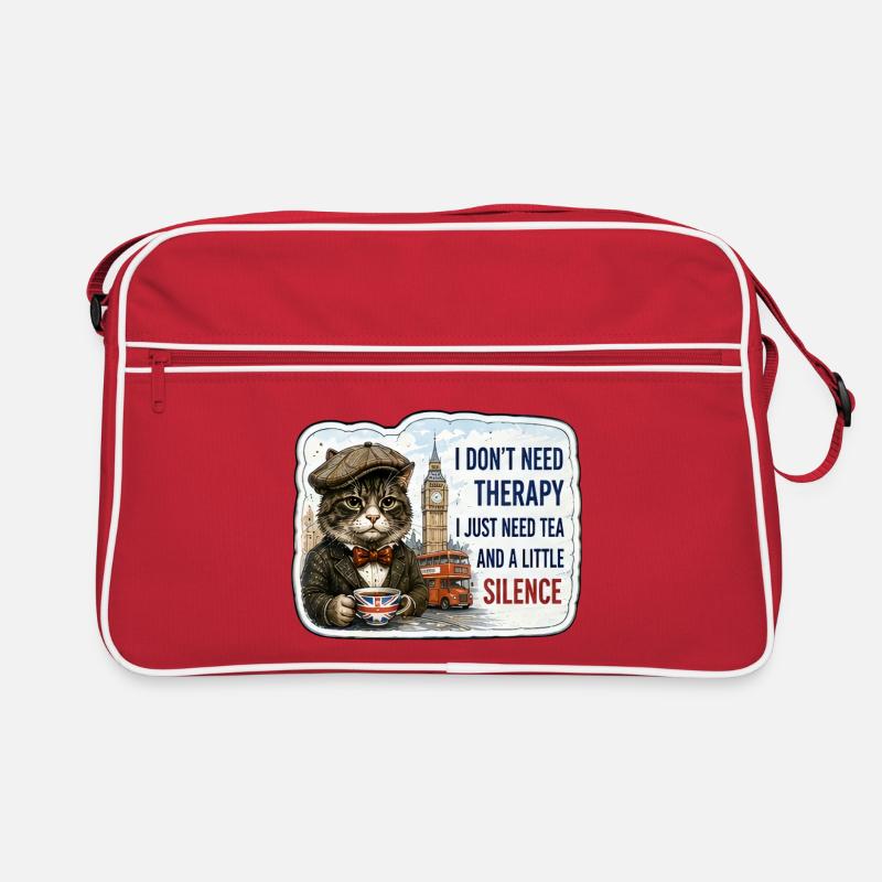 Tea and Silence Retro Bag