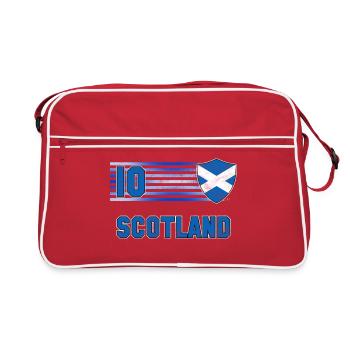 Équipe d’Écosse de football - Sac Retro - rouge/blanc - Devant