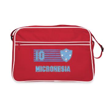 Micronesia Football Team - Retro Bag - red/white - Front