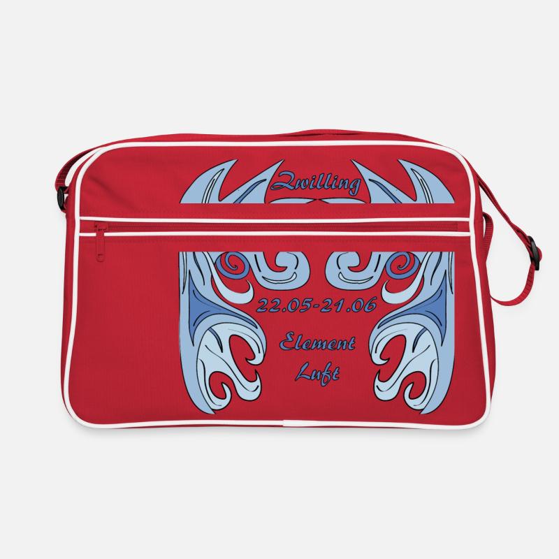 Zodiac Gemini Retro Bag