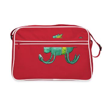 iCat - Retro Bag - red/white - Front