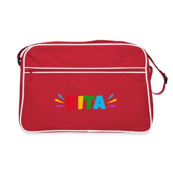 Crèche - Sac Retro - rouge/blanc - Devant
