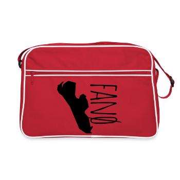 Fanoe - Sac Retro - rouge/blanc - Devant