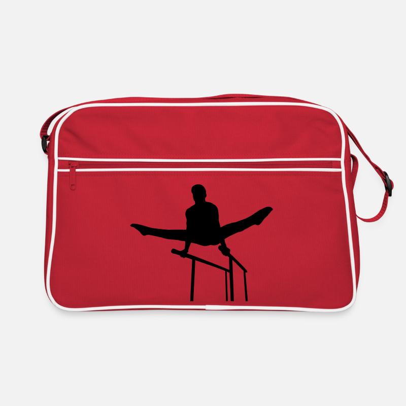 Gymnastics man Retro Bag