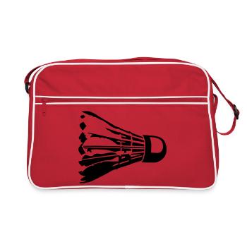 shuttlecock - Retro Bag - red/white - Front