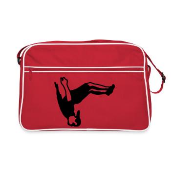 free running - Retro Bag - red/white - Front