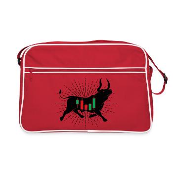 Stocks Bulle - Retro Bag - red/white - Front