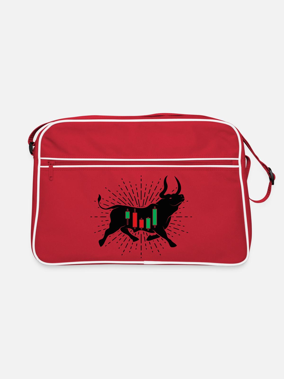Actions Bulle - Sac Retro - rouge/blanc - Devant