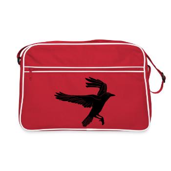 Raven - Retro Bag - red/white - Front