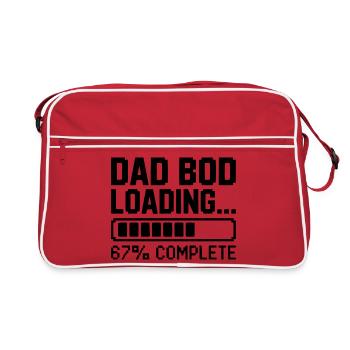 Chargement de Dad Bod - Sac Retro - rouge/blanc - Devant