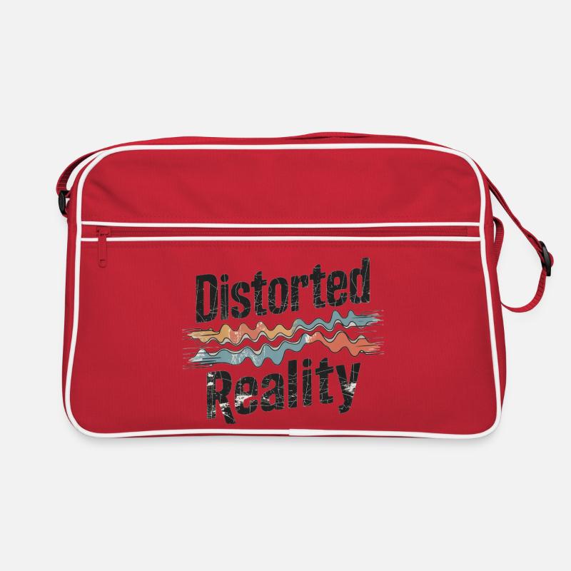 Retro Grunge – Distorted Reality Retro Tasche