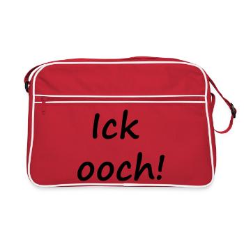ICK OOCH ! - Sac Retro - rouge/blanc - Devant