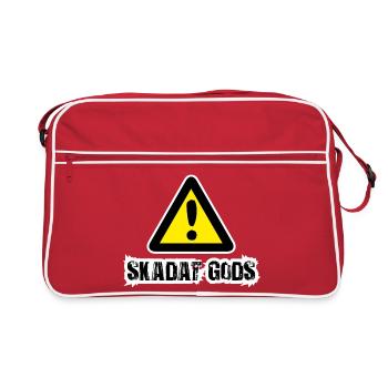 Beschädigte Ware - Retro Tasche - Rot/Weiß - Vorne