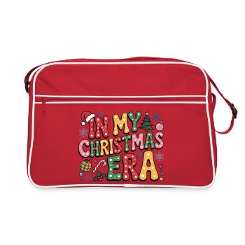 À l’époque de Noël - Sac Retro - rouge/blanc - Devant