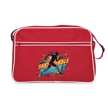 Unstoppable Mindset Runner - Sac Retro - rouge/blanc - Devant