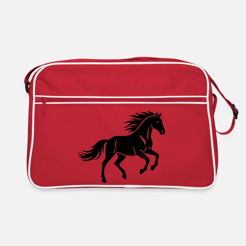 Pferd Retro Tasche