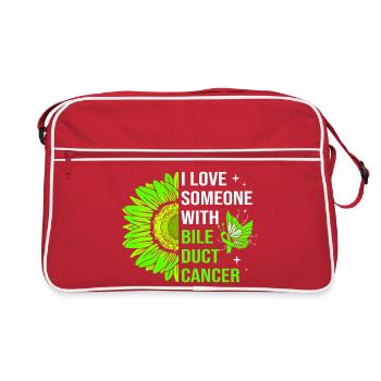 Bile Cancer - Sac Retro - rouge/blanc - Devant