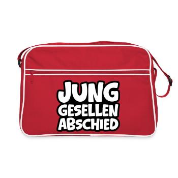Bachelor party bachelor party - Retro Bag - red/white - Front