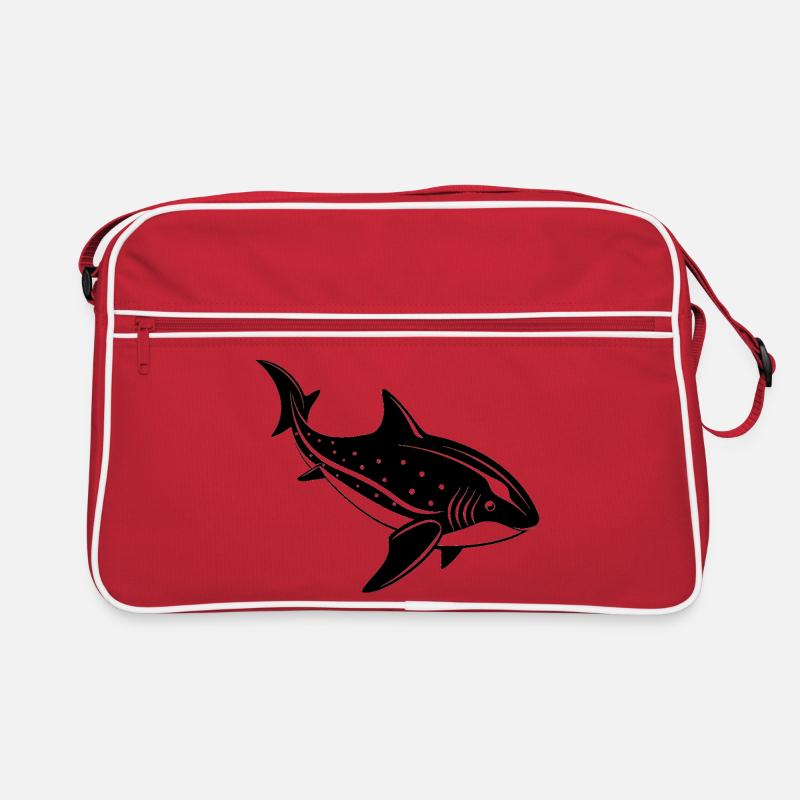 Whale shark Retro Bag